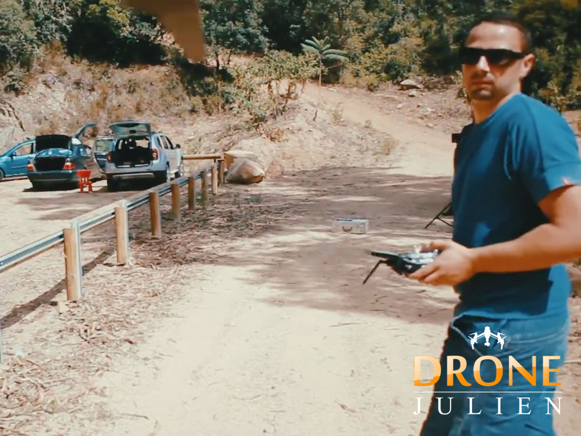 drone vidéo corse