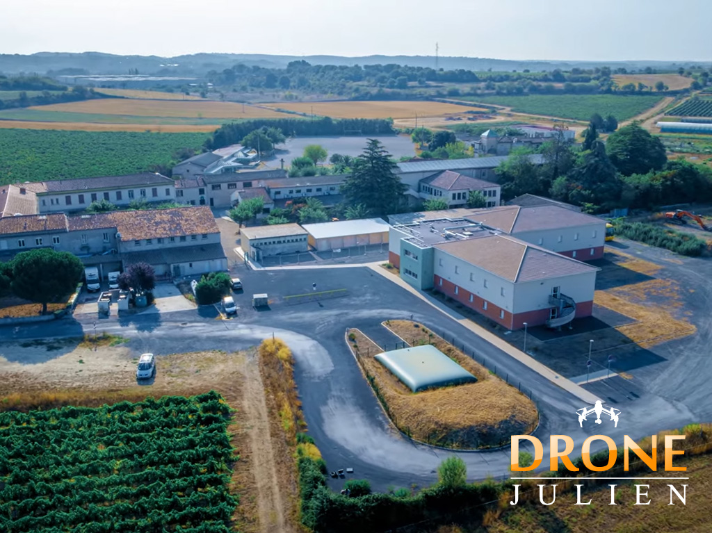 prises de vues aériennes avec drone vidéo sur Montpellier