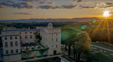 video drone domaine chateau