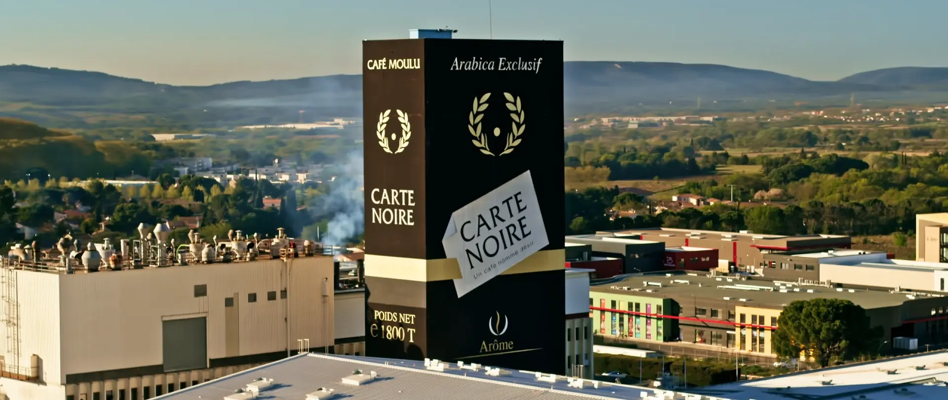 prise de vue aérienne d’une entreprise à Montpellier